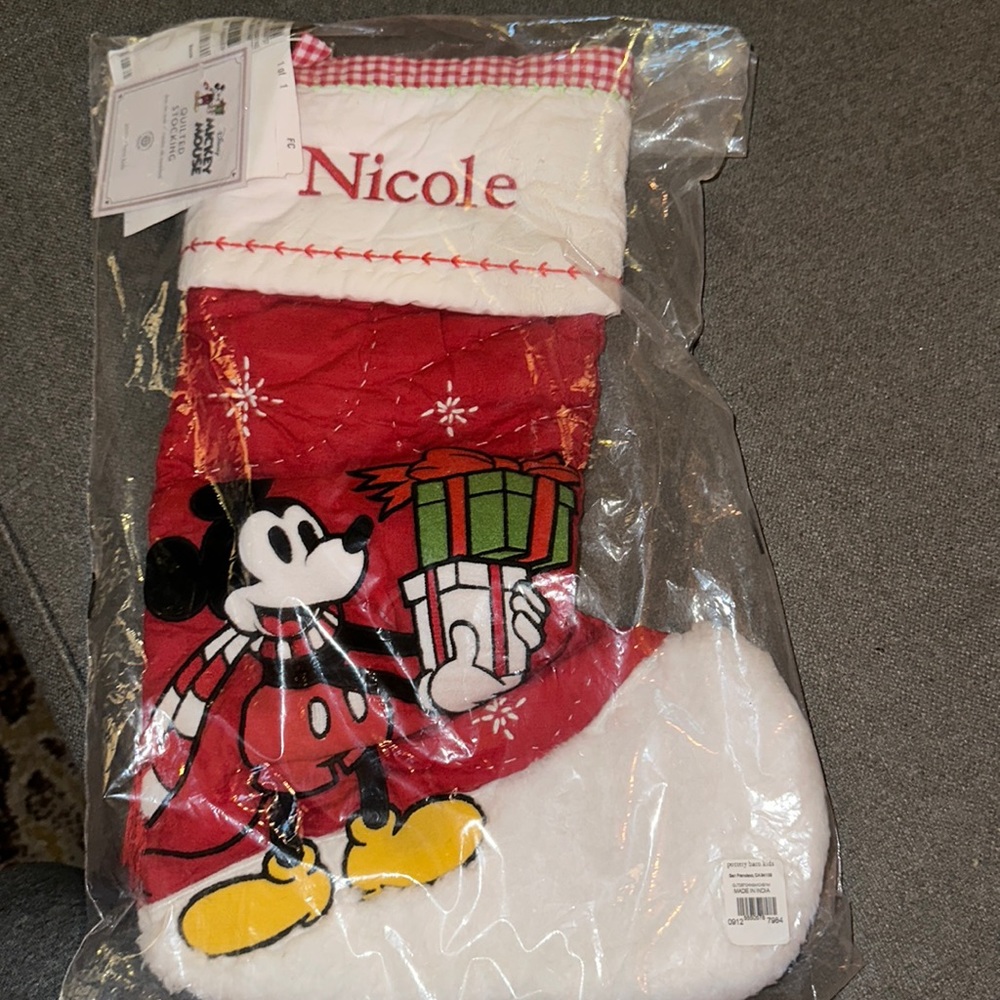 Brand new Pottery barn stocking
